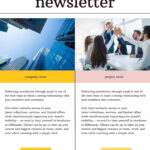 Free Printable Newsletter Templates [Editable Pdf, Word, Excel] Inside Newsletter Sample Templates