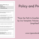 Free Printable Policy And Procedure Templates [Word, Pdf] Examples For Policy Template Sample