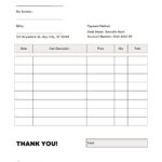 Free, Printable, Professional Invoice Templates To Customize | Canva For Invoice Template Free Sample