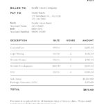 Free, Printable, Professional Invoice Templates To Customize | Canva Pertaining To Sample Invoice Template Free