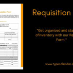 Free Printable Requisition Form Templates [Pdf, Excel] Recruitment Throughout Requisition Form Sample Template