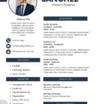 Free Printable Resume Templates You Can Customize | Canva For Curriculum Vitae Template Sample