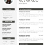 Free Printable Resume Templates You Can Customize | Canva For Downloadable Cv Sample Template