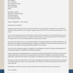 Free Printable Short Notice Resignation Letter Templates [Pdf, Word] Regarding Free Resignation Letter Sample Templates