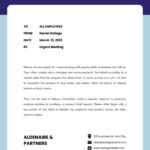 Free, Professional And Customizable Memo Templates | Canva Inside Memo Sample Template