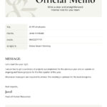 Free, Professional And Customizable Memo Templates | Canva Inside Memo Sample Template