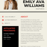 Free Professional Bio Templates & Examples   Edit Online Inside Free Bio Sample Templates