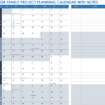 Free Project Calendar Templates | Smartsheet Pertaining To Calendar Of Events Sample Template