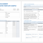 Free Project Management Meeting Minutes Templates In Sample Meeting Minutes Template