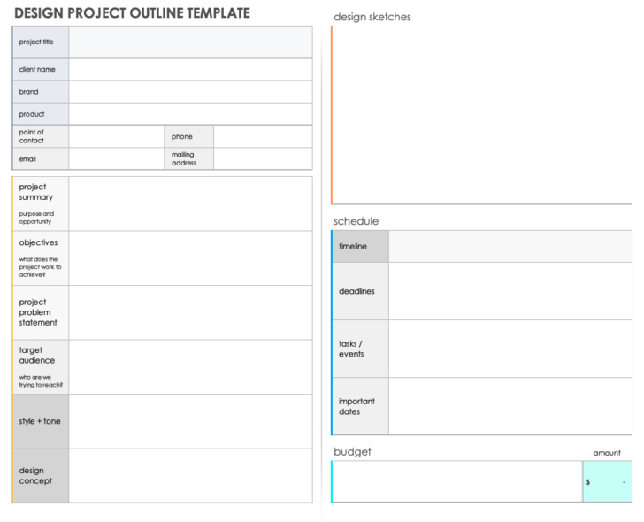 Outline Sample Template