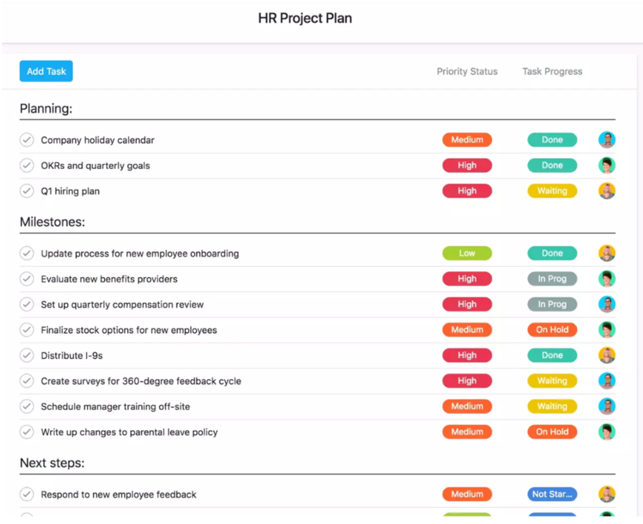 Free Project Plan Template (2024) – Forbes Advisor in Project Management Sample Templates