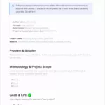 Free Project Proposal Template | Slite Inside Proposal Sample Templates