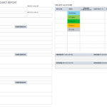 Free Project Report Templates | Smartsheet Regarding Project Profile Sample Template