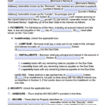 Free Promissory Note Template   Adobe Pdf & Microsoft Word With Regard To Free Promissory Note Sample Template