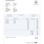 Free Purchase Order Template Download   Wise With Purchase Order Form Template Sample