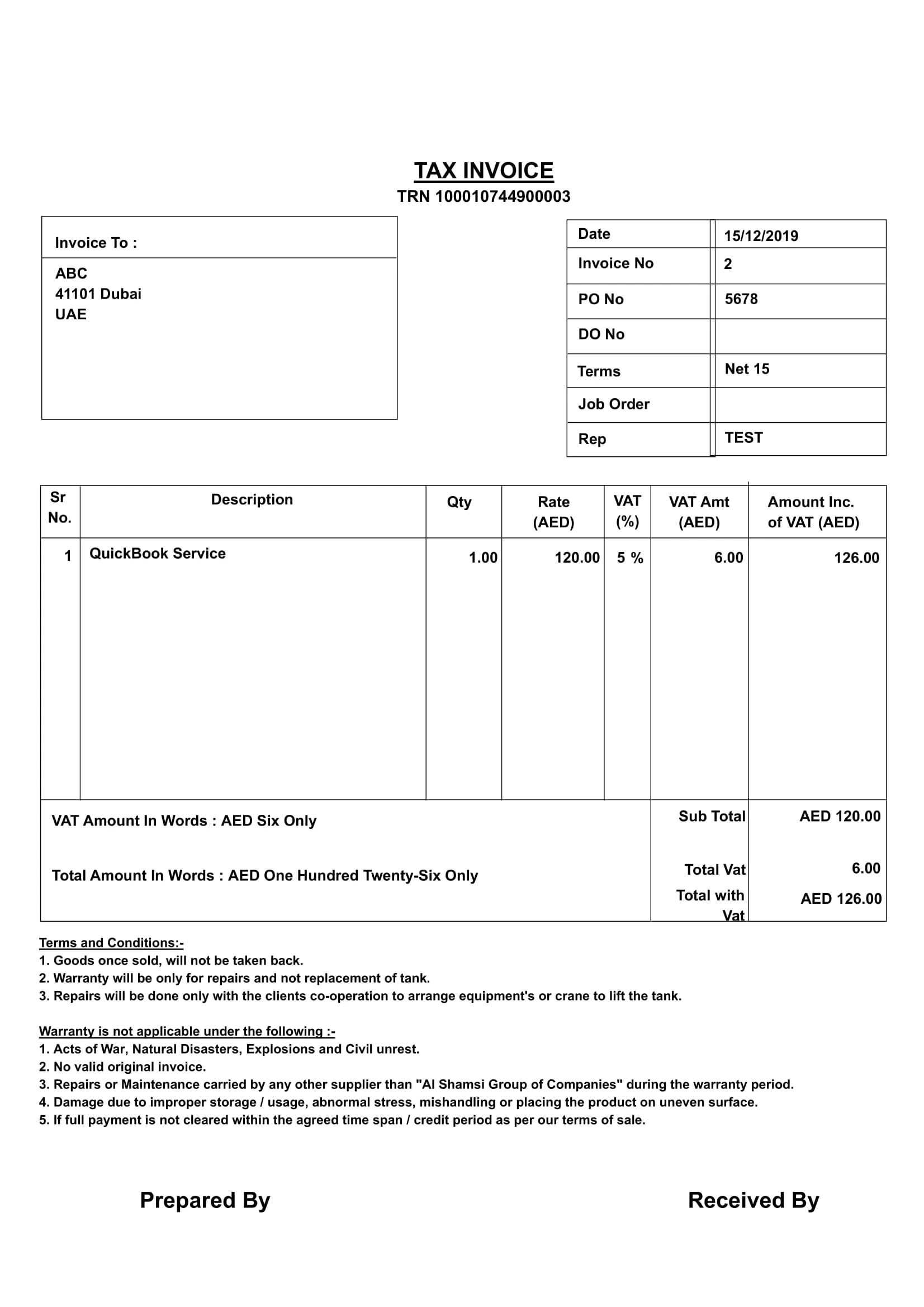 Free Quickbooks Invoice Templates | Free Download | Quickbooks Uae with Quickbooks Sample Invoice Template