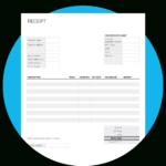 Free Receipt Template | Xero Uk In Receipt Template Free Sample