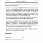 Free Release Of Liability (Waiver Agreement) Form | Pdf & Word Inside Free Mutual Release Sample Template