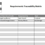 Free Requirements Traceability Matrix Template   Projectmanager For Requirements Traceability Matrix Template Sample