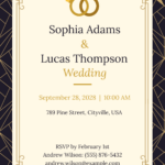 Free Sample Invitation Templates & Examples   Edit Online Pertaining To Free Invitations Sample Templates