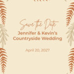 Free Save The Date Flyer Templates & Examples   Edit Online For Free Save The Date Sample Templates