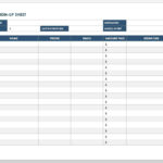 Free Sign In And Sign Up Sheet Templates | Smartsheet For Sign In Sheet Sample Template