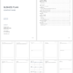 Free Simple Business Plan Templates | Smartsheet Inside Business Plan Template Sample