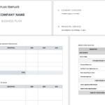 Free Simple Business Plan Templates | Smartsheet Intended For Business Plan Templates And Samples