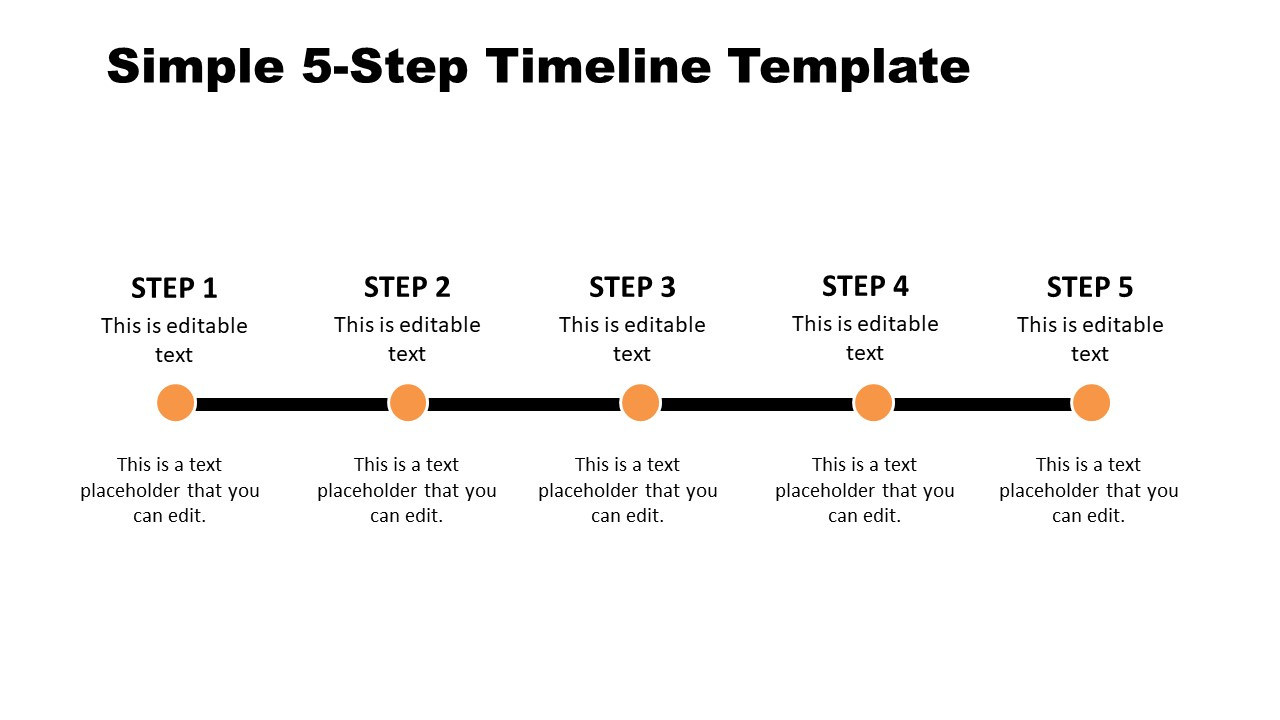 Free Simple Timeline Template For Powerpoint pertaining to Free Timeline Sample Templates