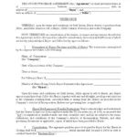 Free Stock (Share) Purchase Agreement Template | Pdf Sample Throughout Share Purchase Agreement Sample Template