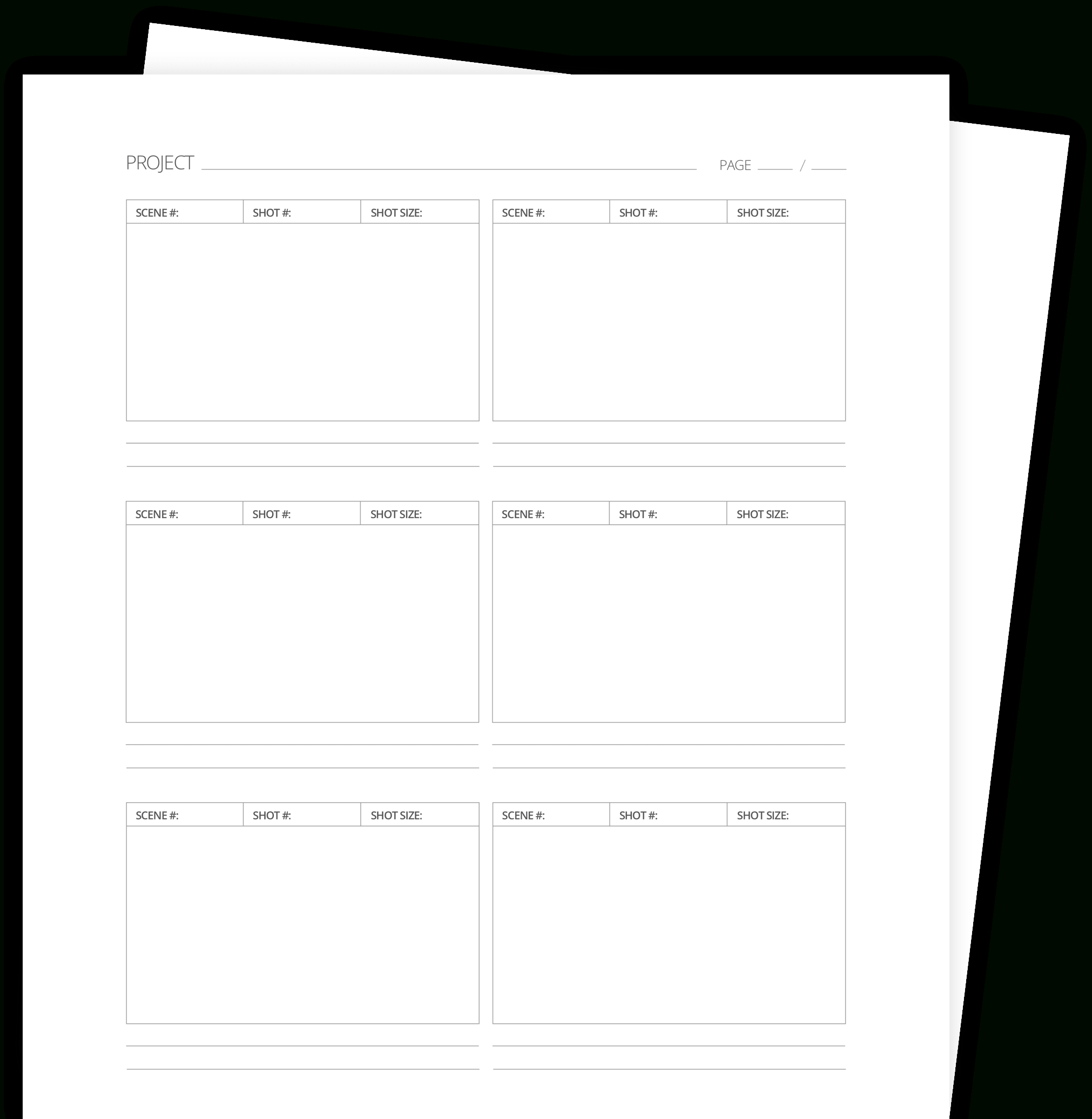 Free Storyboard Templates &amp;amp; Storyboard Creator inside Storyboard Sample Template