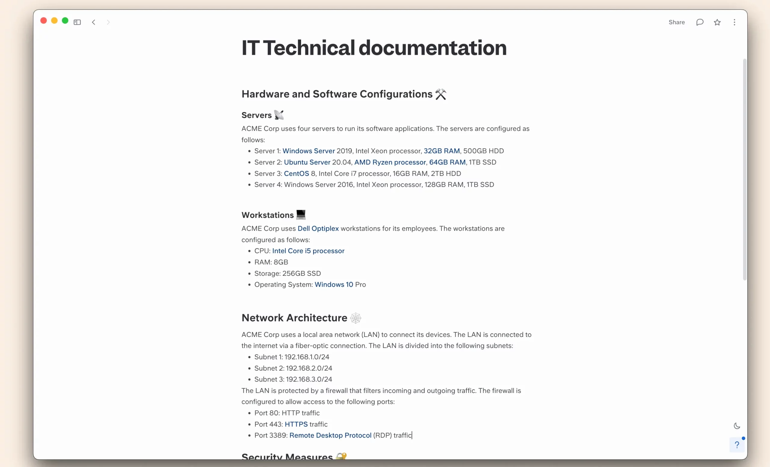 Free Technical Documentation Template | Slite pertaining to Documentation Sample Template