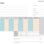 Free Timesheet Templates | Microsoft Create For Time Cards Sample Template