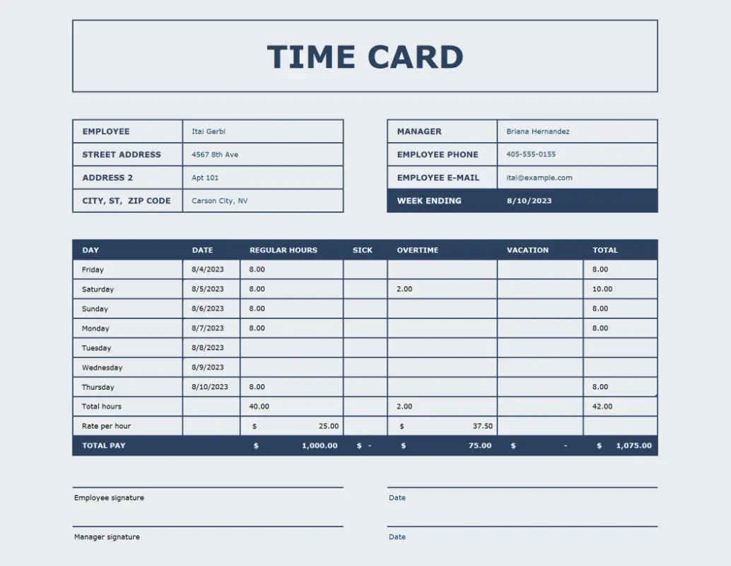 Free Timesheet Templates | Microsoft Create pertaining to Time Cards Sample Template