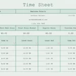 Free Timesheet Templates | Microsoft Create With Regard To Time Cards Sample Template