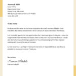 Free To Edit And Print Resignation Letter Templates | Canva Throughout Retirement Letter Template Samples