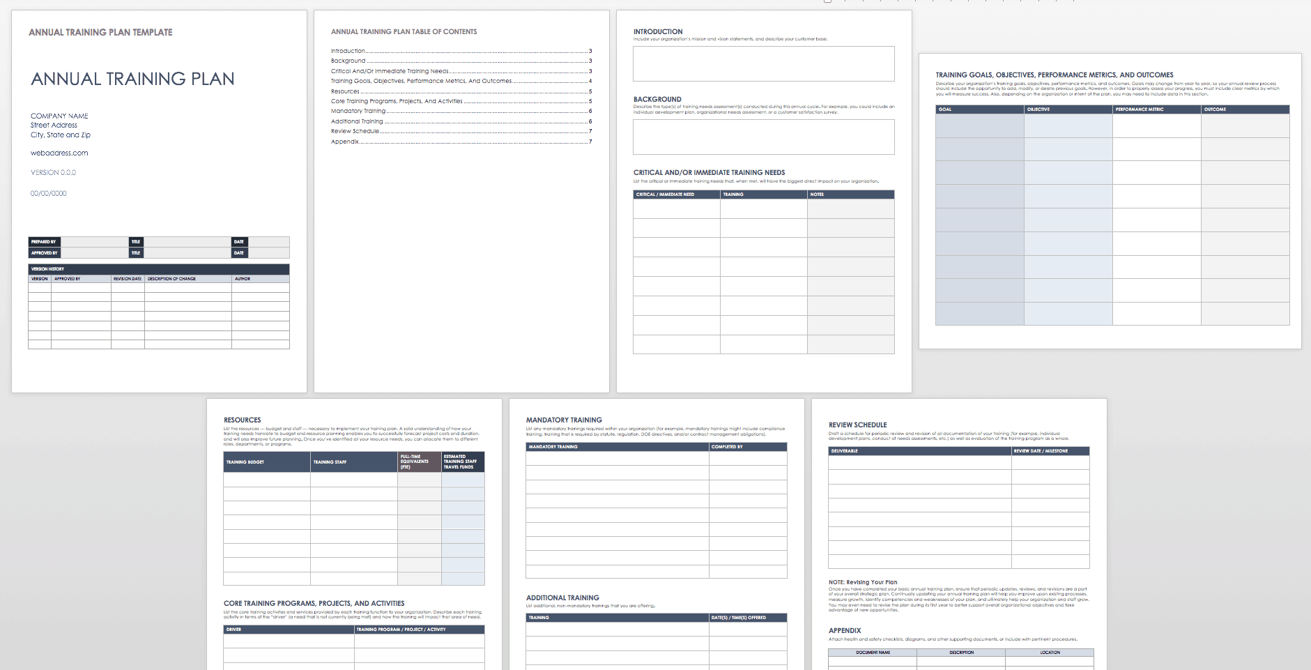 Free Training Plan Templates For Business Use | Smartsheet intended for Training Plan Template Sample