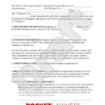 Free Work For Hire Agreement: Make & Sign   Rocket Lawyer In Work For Hire Agreement Sample Template