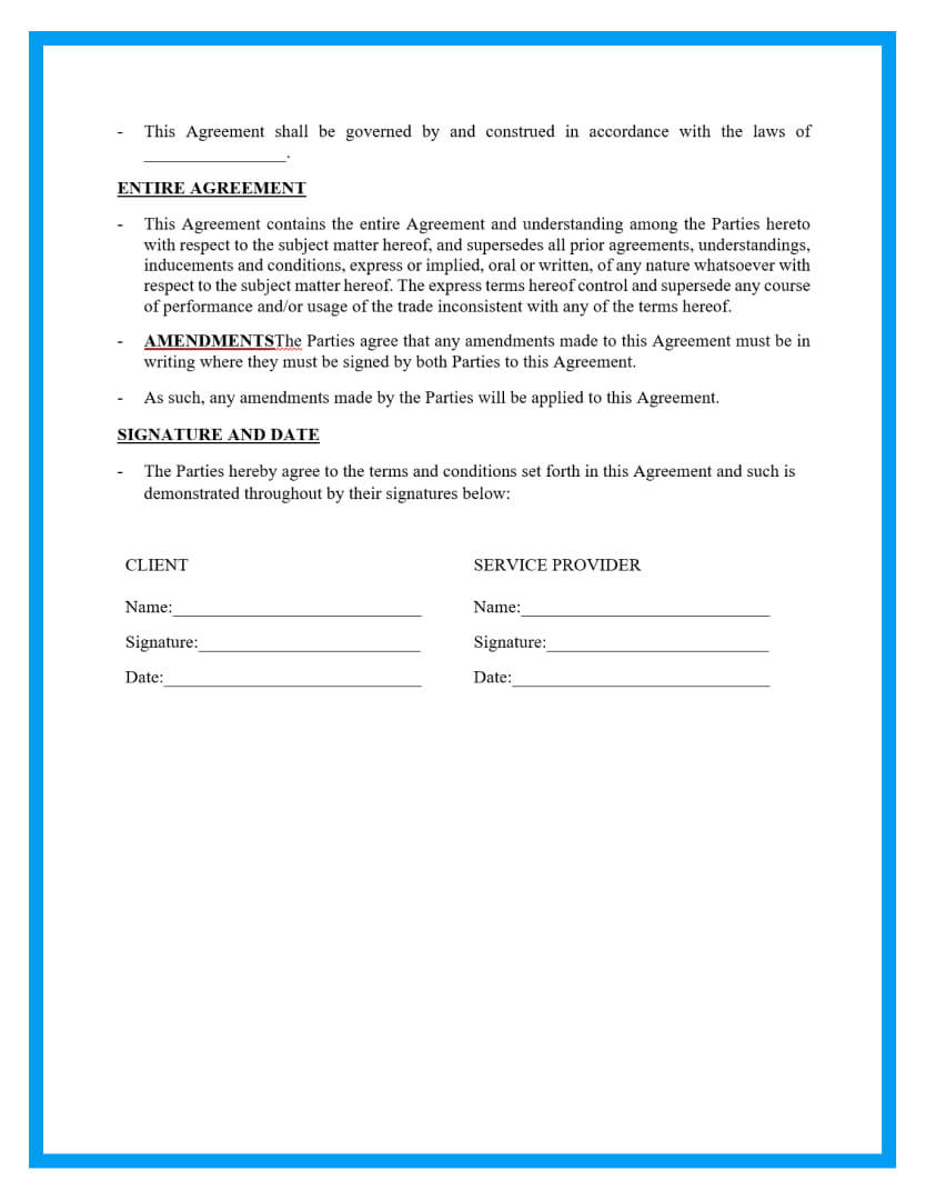 Free Work For Hire Agreement Templates For Download inside Work For Hire Agreement Sample Template