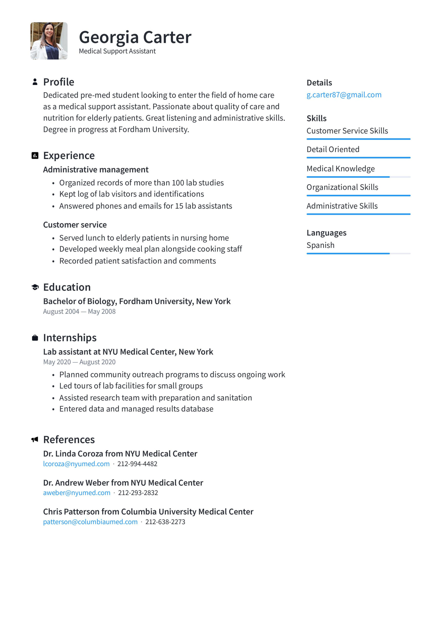 Functional Resume Format: Examples, Tips, &amp;amp; Free Templates · Resume.io with Functional Resume Sample Template