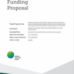 Funding Proposal Template | Green Climate Fund For Investment Proposal Template Sample