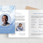 Funeral Program Template [Psd]   Brandpacks Regarding Free Sample Funeral Program Template