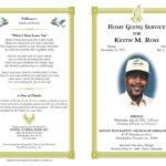 Funeral Programs   9 Free Pdf Printables | Printablee In Funeral Program Template Sample