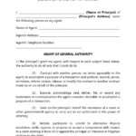 General Power Of Attorney Templates [Free] In Word, Pdf, Odt For Free Sample Power Of Attorney Template