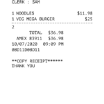 Generate Restaurant Receipts With Customizable Templates Within Restaurant Receipt Sample Template