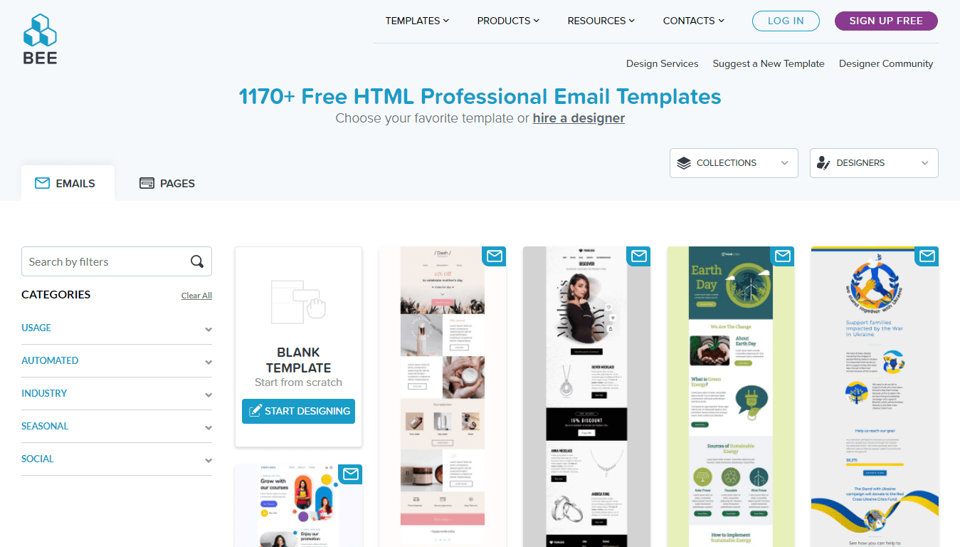 Get Free Email Templates: Html, Responsive And Customizable in Email Template Design Samples