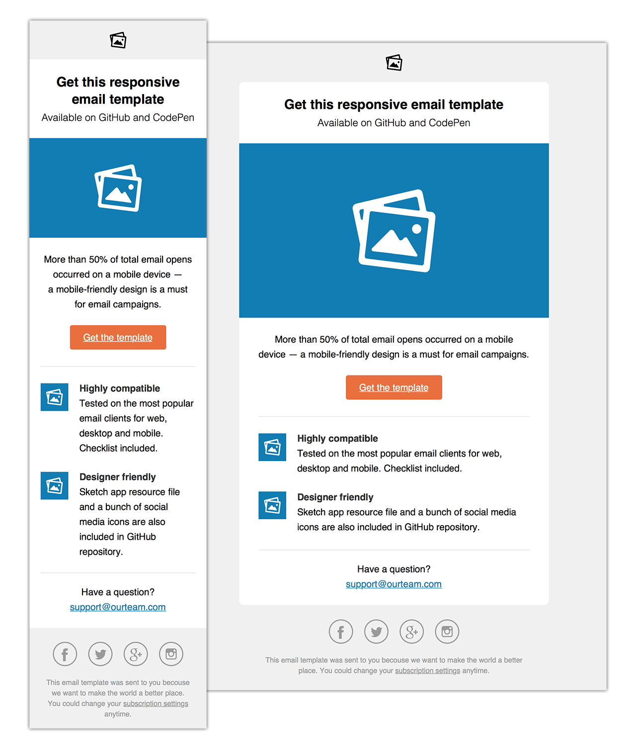 Github - Konsav/Email-Templates: Responsive Html Email Templates for Email Template Samples