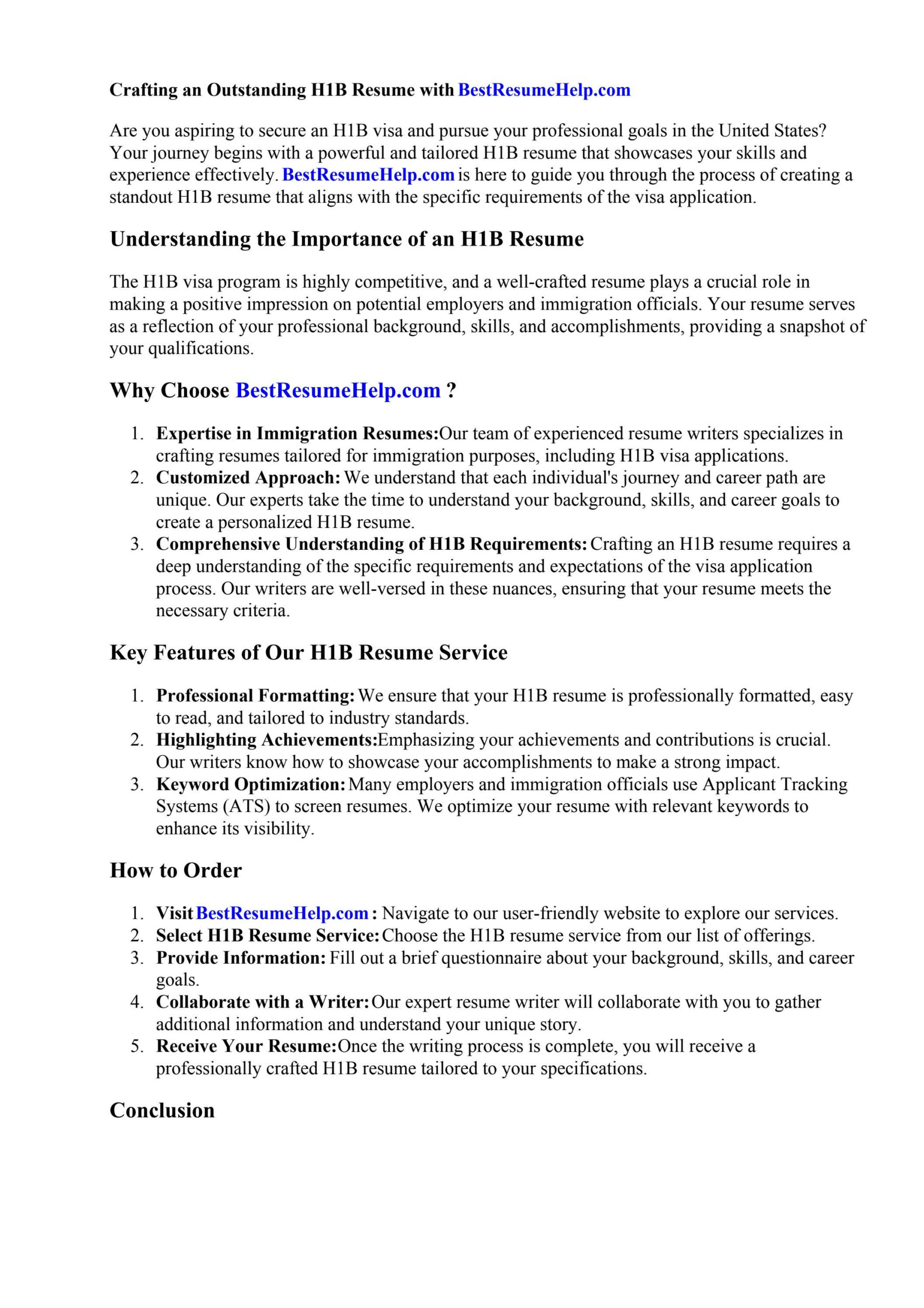 H1B Resumenicole Jones - Issuu within H1B Job Description with Duties and Percentages Sample Template