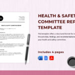 Health & Safety Committee Report Template In Google Docs, Word For Committee Report Sample Template