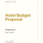 Hotel Proposal Templates   Edit Online & Download | Template Inside Hotel RFP Sample Template